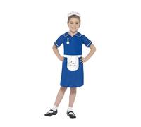 Smiffys Nurse Costume, Blue (Size M)