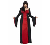 Smiffys Oscuro Tantadora Sorcerer Bruja Adulto Más Talla Disfraz Halloween 40077
