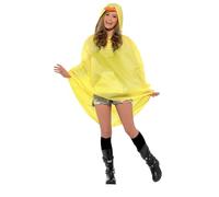 Smiffys Party Poncho del Pato, con Bolsa con Asas Halloween