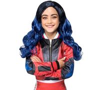 Smiffys Peluca de Mal de Disney Descendants, Ombre y rizado