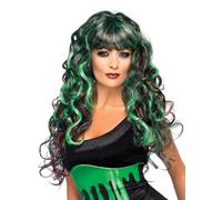 Smiffys Monster Wig, Black & Green