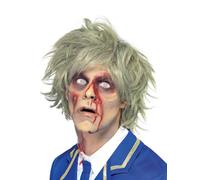 Smiffys Peluca de zombi, Gris