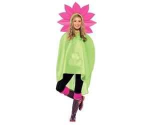 Smiffy's Poncho flor adulto