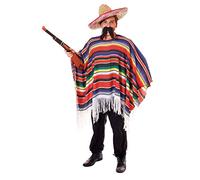 Smiffys Poncho, Multicolor