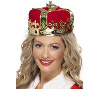 Smiffys Queen's Crown, Red