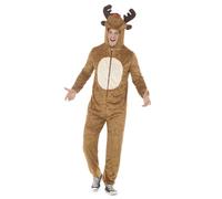 Smiffys Reindeer Costume, Brown (Size M)