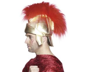 Smiffys Roman Soldiers Helmet, Gold