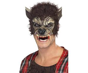 Smiffy's Semi máscara de Hombre Lobo Adulto