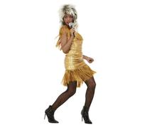 Smiffys Simply The Best Legend Tina Costume, Gold (Size M)