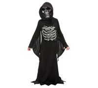 Smiffys Skeleton Reaper Costume, Black (Size M)