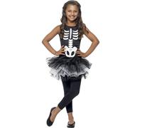 Smiffys Skeleton Tutu Costume, Black (Size S)
