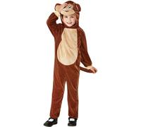 Smiffy's Smiffys 47706T1 - Disfraz de mono para niño, unisex