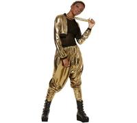 Smiffy's Smiffys 80s Hammer Time Costume Smiffys - Disfraz de martillo de los años 80 Mujer