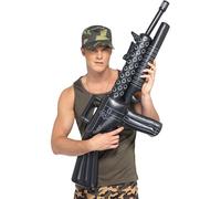 Smiffy's Smiffys Ametralladora hinchable, 112cm Halloween, Carnaval