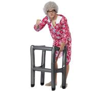 Smiffy's Smiffys Andador hinchable, plateado Halloween