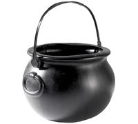Smiffy's Smiffys Caldero, Negro, 13cm de Alto Halloween, Carnaval (Paquete de 2)