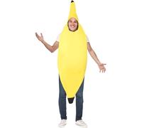 Smiffys Disfraz de banana, tabardo