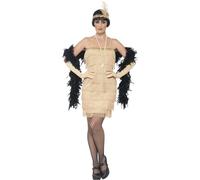 Smiffy's Smiffys Flapper Costume Smiffys - Disfraz para mujer Mujer