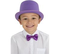 Violeta Niños Sombrero de Copa - Perfecto Accesorio Disfraz para Por Smiffys
