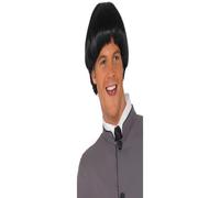 Smiffys Swinging '60s Bowl Wig, Black