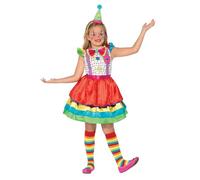 Smiffys Traje de Chica Bufón de Lujo, Con Vestido y Sombrero Halloween, Carnaval