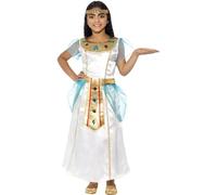 Smiffys Traje de Chica Cleopatra de Lujo, Con Vestido y Diadema Halloween, Carnaval