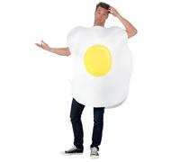 Smiffys Egg Costume, White