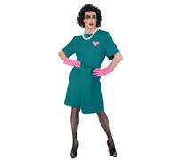 Smiffys Rocky Horror Show Frank N Furter Surgical Costume, Gown, Gloves & Neckla