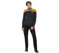 Star Trek Voyager Operations Uniforme Hombre con Licencia Disfraz
