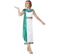 Smiffys Unisex Kids Deluxe Girls Roman Empire Costume Deluxe Girls Roman Empire Costume