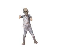 Smiffys Disfraz de momia, Universal Monsters, Todo en uno y máscara de EVA Halloween, Carnaval