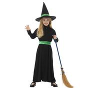 Smiffys Wicked Witch Costume, Black (Size M)