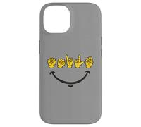 Smile American Sign Language ASL Carcasa para iPhone 14