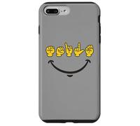 Smile American Sign Language ASL Carcasa para iPhone 7 Plus/8 Plus