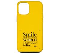 Smile and Make The World a Better Place to Live. Carcasa para iPhone 12/12 Pro