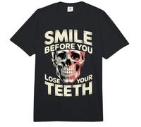 Smile Before You Lose Your Teeth Chistes de Dentistas - Comfort Colors Adult Heavyweight T-Shirt