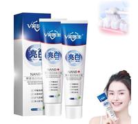 Smile Doctor Dentífrico Blanqueador Rápido 100g, Sp-4 Dentífrico Ultra Blanqueador, Dentífrico Probiótico Aclarador - Elimina Manchas Ultra Blanqueador, Aliento Fresco (2pcs)