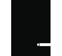 SMILE DOT - A4 Notebook College Ruled with 100 Lined Pages in Infinity Black. No Spiral Binding for a Clean and Seamless Writing Experience. A Sleek ... Matte Paperback Cover in Signature Colors