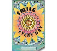 Smile Every Day Positive Message Notebook: Lined Paper Journal for Writing, Notes, and Daily Reflections 5.5 x 8.5 in / 14 x 21.6 cm - 72 Pages