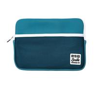 Smile - Funda Sleeve para Portátil de 15 pulgadas Fitness de Neopreno color Azul Turquesa