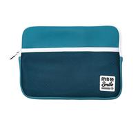 Smile - Funda para portátil y tablet hasta 13 y 14 pulgadas Sleeve Fitness Turquoise Neopreno Azul