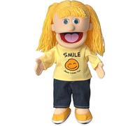 Smile Jesus Loves You | 14" Girl Hand Puppet by Silly Puppets