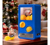 Smile lab Máquina Gachapon Personalizada con Música y Fotos, Caja Retro Mini Vinilo con Tu Canción Favorita, Idea de Regalo Original para tu Novia, Familia y Amantes de la Música