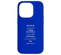 Smile Love Beautiful Thing - Santa Teresa de Calcuta Imprimir Carcasa para iPhone 14 Pro