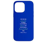 Smile Love Beautiful Thing - Santa Teresa de Calcuta Imprimir Carcasa para iPhone 14 Pro MAX