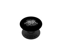 Smile Now Cry Later Chicano Art Tattoo Cholo Clown Chola PopSockets PopGrip Adhesivo