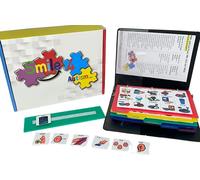 Smile4autism Libro de comunicación visual, 162 tarjetas con imágenes de iconos laminados ASD: vocabulario de lenguaje para autismo, terapia de articulación del habla, TDAH y aprendizaje de apprexia (libro de dibujos animados aminados)