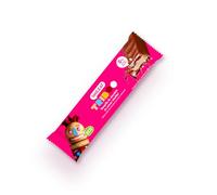 Smileat - Barquillo TRIBOO Recubierto de Chocolate - Snack con ingredientes ecológicos - Sin Azúcar Añadido - Merienda Crujiente con alto contenido de fibra