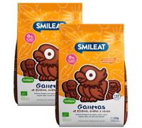Smileat Galletas Cacao, Avena y Espelta ECO +10m 2x220 gr