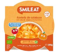 Smileat Platito Raviolis de Calabaza con Salsa de Tomate +15m 190 gr